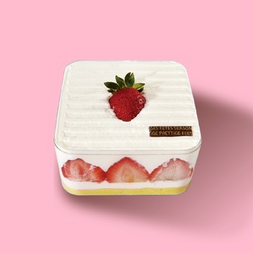 草莓生乳珠寶盒【冷藏/蛋奶素】