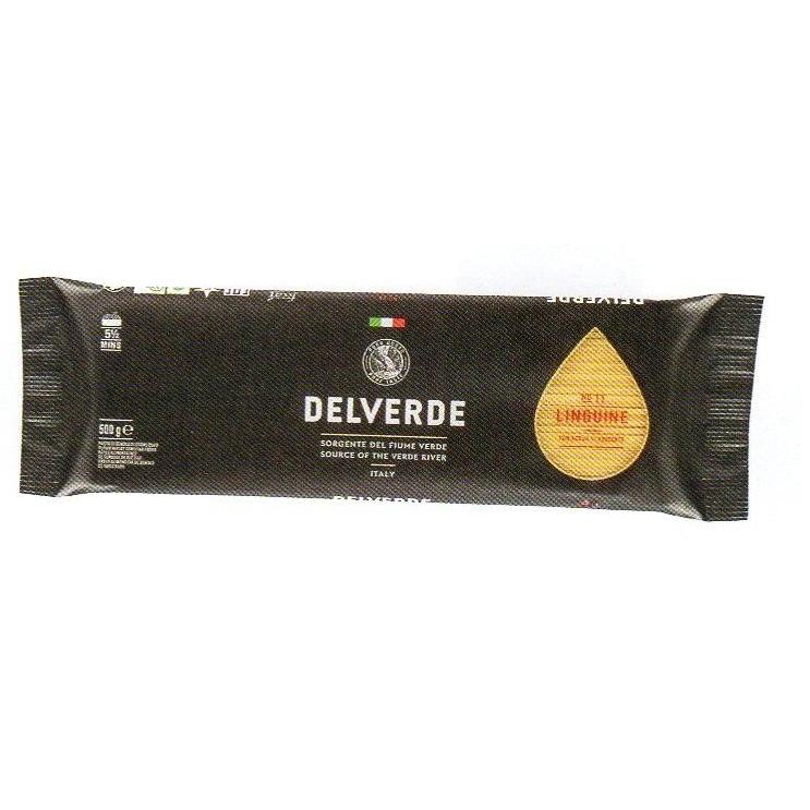 イタリア産　最高級デルヴェルデ（Delverde)N.11 リングイネ　　500ｇ 　デュラム小麦セモリナ