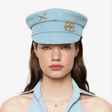 Ruslan Baginskiy RB彈簧字牛仔軍帽 - XS