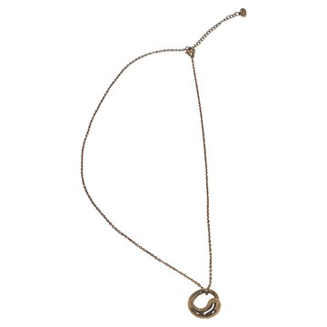 MARIGOLD 美爾朵 鈦鋼 與愛相逢不規則的圓項鍊 - 玫瑰金