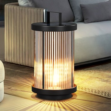 太陽能庭院燈 台灣公司 開發票 太陽能庭院燈戶外防水手提裝飾花園草坪燈露臺氛圍院復古落地燈L071公司貨