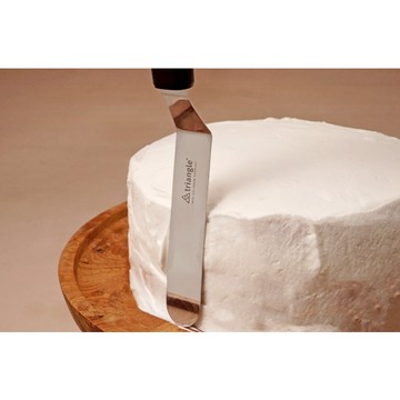 蓋瑞廚物【Triangle 三角牌 德國高質感廚房工具 彎抹刀 9CM 12CM 有洞 無洞】蛋糕抹刀 抹刀 曲身抹刀