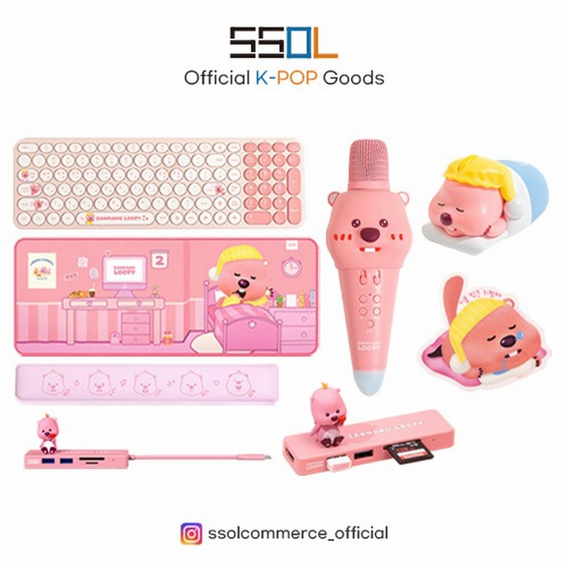 ZANMANG LOOPY公式 グッズ PC ACCESSORY 無線 キーボード マウス