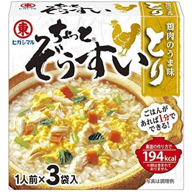 ヒガシマル醤油 ちょっとぞうすい(とり)3P×10個