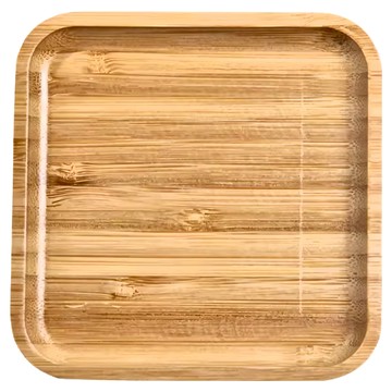 正方形竹托盤 30 x 30 x 2cm  大(30 x 30 x 2cm)  1個  原木色