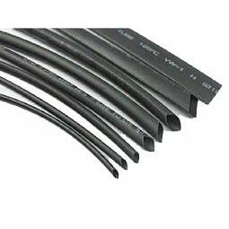 熱收縮套管/熱縮套管 2φ A-2 黑 1M