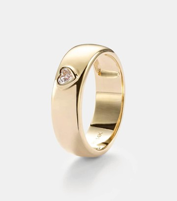 Roxanne First 14kt gold ring with diamonds