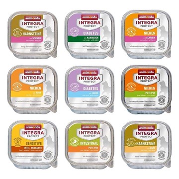 德國阿曼達ANIMONDA【16入=盒】100g Integra Protect專業貓咪處方食品 (購買第二件贈送寵喵樂-貓草玩具x1包)