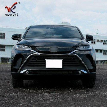 適用于豐田20款Harrier改裝前中網電鍍裝飾亮條新款Venza專用配件