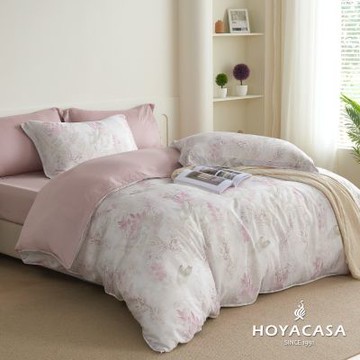 HOYACASA 100%抗菌天絲兩用被床包組-多款任選(單/雙/加 均一價)