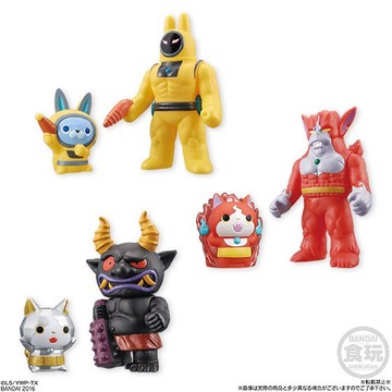 Bandai 代理盒玩妖怪手錶朋友大集合ex 大魔王戰鬥集全3種現貨指套指偶軟膠公仔對決套組 舊 蝦皮購物 Line購物