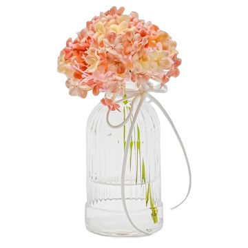 FLORAL M 仿真花 京都の夏日花神繡球花禮  1個  混和顏色