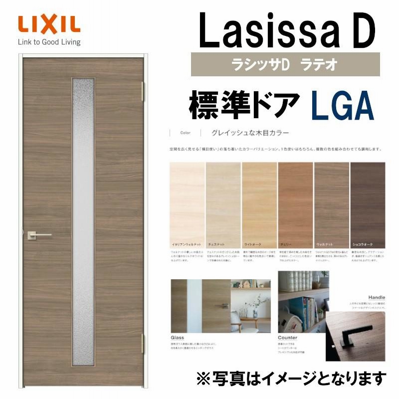 LIXIL ラシッサS 標準ドア ASTH-LWA 錠なし 06520 W：754mm × H：2,023mm ノンケーシング ケーシング  LIXIL リクシル TOSTEM トステム DIY