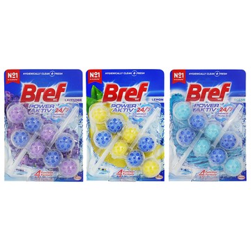 德國Bref 妙力 馬桶清潔球 海洋 檸檬 薰衣草 1盒2入 馬桶芳香清潔球 強力清潔 廁所清潔 去汙