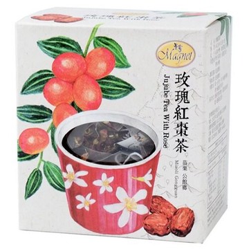 曼寧 玫瑰紅棗茶 15入/盒