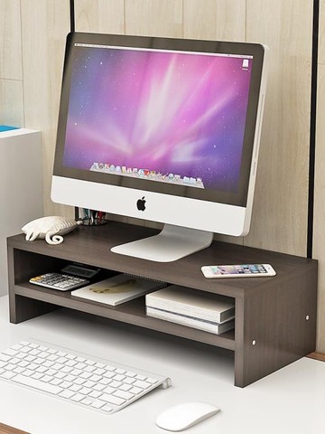 螢幕架 托高臺式托架電腦支撐架底座架子寢室小巧移動簡易螢幕一體置物wTW