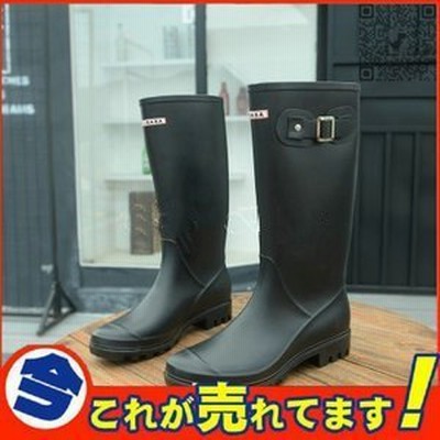 防水 長靴 レインブーツ レディース ロング丈 軽量 柔らかい 雨 雪 滑りにくい 雨靴 園芸 ブーツ 作業 アウトドア ガーデニング 農作業 釣り 通販 Lineポイント最大get Lineショッピング