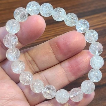 白阿賽 阿賽斯特萊石 手鍊 手環 手珠 高頻能量水晶 爆閃 9mm 天然❤水晶玉石特賣#R189