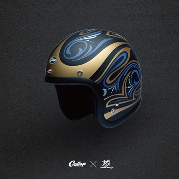 MAKOTO小林誠 X GALLOP聯名帽款-幸運兔款 消光黑