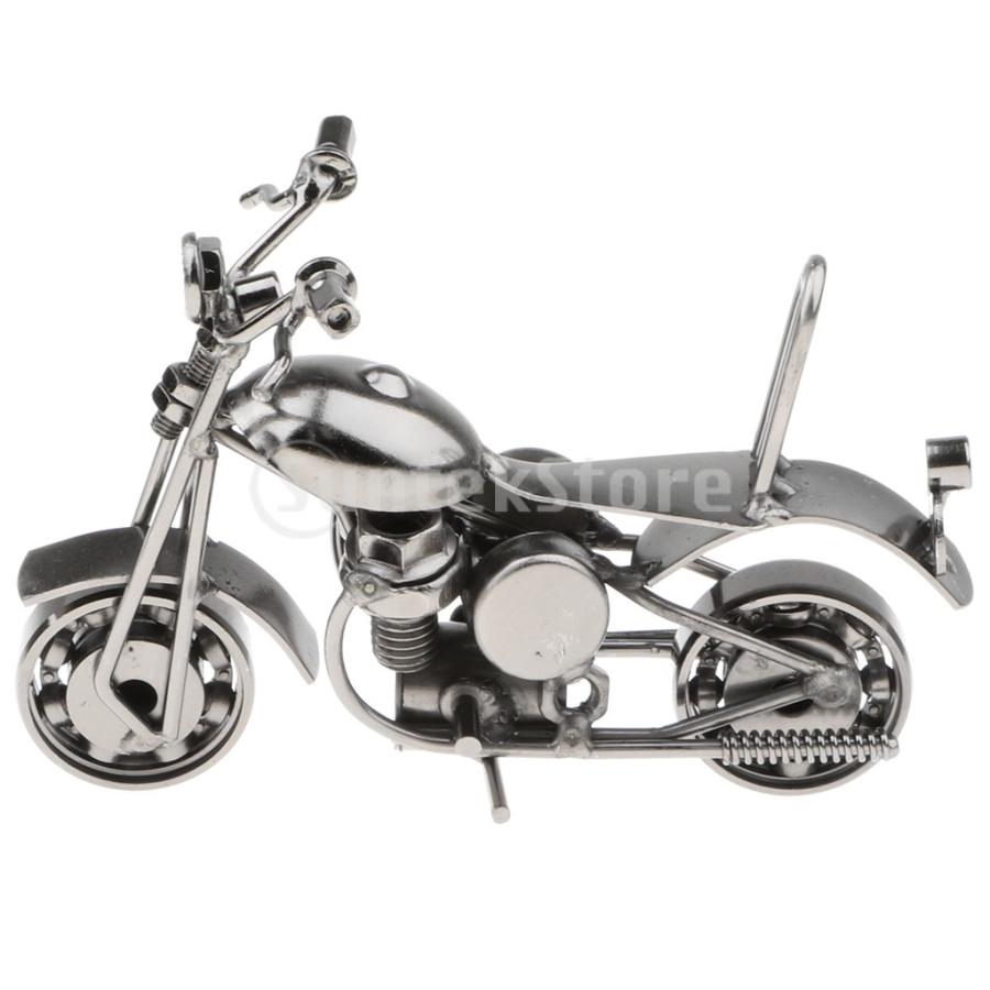 金属製 オートバイ 金属製 バイク模型 モデル ミニチュア工芸 レトロ ミニカーモデル 13色選ぶ - #9 | LINEショッピング
