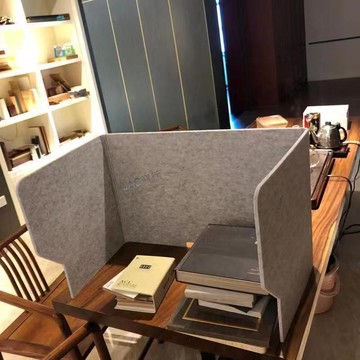 購滿99出貨 ✨熱銷✨定製辦公室電腦遮光板學習隔板防偷窺課桌考試作弊摺疊桌面擋板