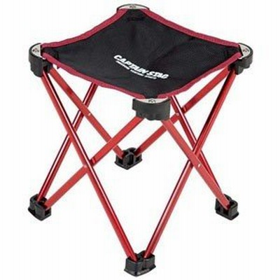 パール金属 トレッカー マイクロイージーチェア レッド CAPTAIN STAG UC-1560