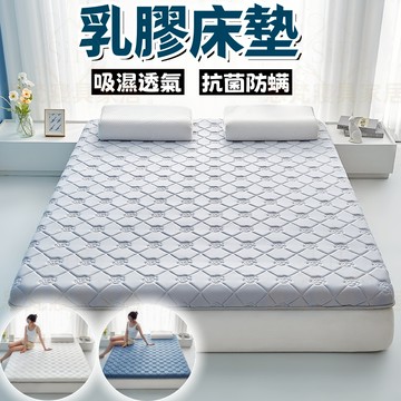 ✨免運 台灣出貨✨乳膠床墊 床墊 單人床墊 雙人床墊 學生床墊 宿舍床墊 柔軟可折疊 抗菌防螨 吸濕透氣 舒適親膚