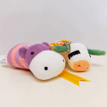 真愛日本 宮崎駿 吉卜力 公園限定 霍爾房間的牛 移動城堡 霍爾 珠鍊吊飾娃 吊飾 鑰匙圈 玩偶吊飾