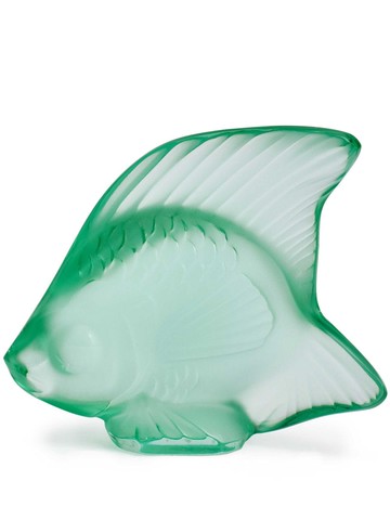 Lalique - Seal Fish crystal sculpture - unisex - Crystal - One Size - Green