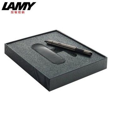 LAMY PICO LX RU 奢華黑口袋筆+筆套 限量禮盒 281