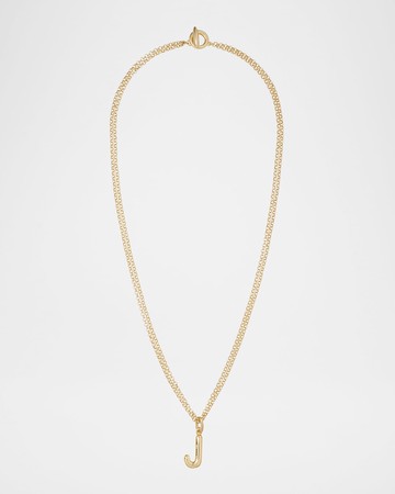 The Puffy Initial Necklace