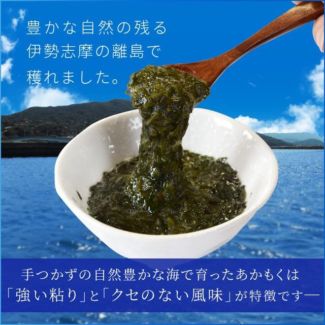 離島 あかもく ９０ｇ×３０パック 伊勢志摩産 送料無料 アカモク ギバサ 海藻 冷凍　チューブ タイプ