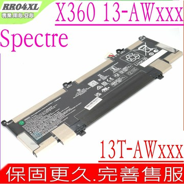 HP RR04XL 電池 適用 惠普 Spectre X360 13-AW 13T-AW 13-AW0000 13-AW0001tu 13-AW0005tu 13-AW0004nf 13-AW0009nx HSTNN-DB9K  HSTNN-OB1M L60213-AC1  L60373-005
