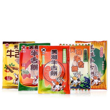 美雅宜蘭餅 優質牛舌餅-綜合15包超值組