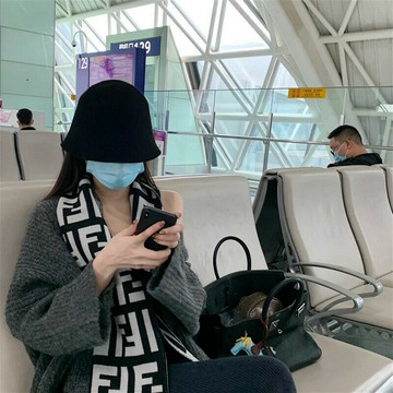 【澳洲羊毛盆帽】漁夫帽女韓版百搭潮秋冬素顏遮臉自閉鐘形水桶帽