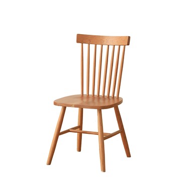 hoi! 小半家具溫莎椅櫻桃木餐椅2入組