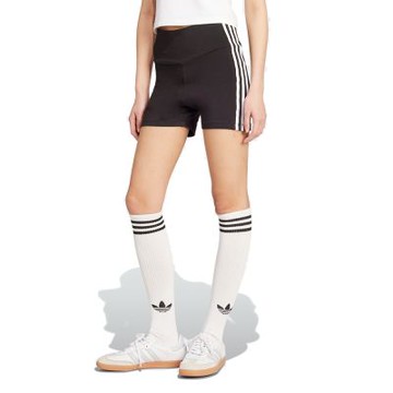 【Adidas 愛迪達】 3S BOOTY SHORTS 緊身短褲 女 - JX5238