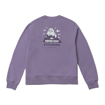 The North Face W HIKE RLX CREW GRAPHIC 女 圓領套頭衫 NF0A8JM4NNK