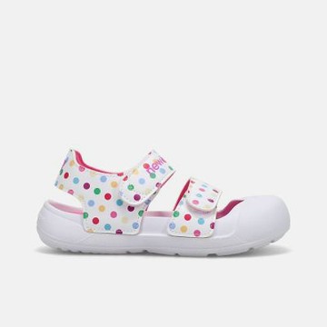 New Balance 紐巴倫 809 [SY809B1] 中童 運動涼鞋 包頭涼鞋 雨鞋 魔鬼氈 點點 白彩
