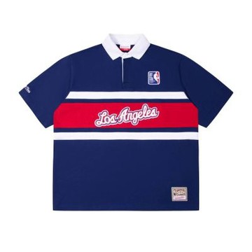 M&N NBA All-Star Weekend POLO 短袖上衣 快艇隊-NBASP0332LAC402