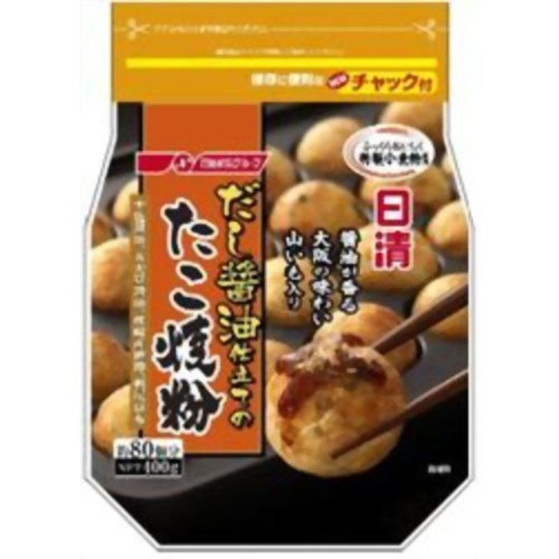 日清 だし醤油仕立てのたこ焼粉 400g 通販 LINEポイント最大0.5%GET | LINEショッピング