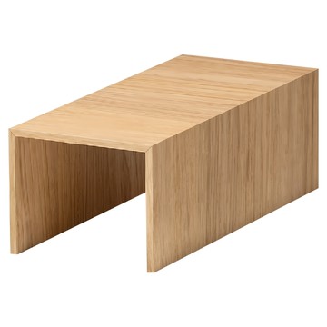 like-it PLUS RACK 多用途雙層木紋整理架 窄(12.5 x 25 x 9.5cm)  1個  原木棕