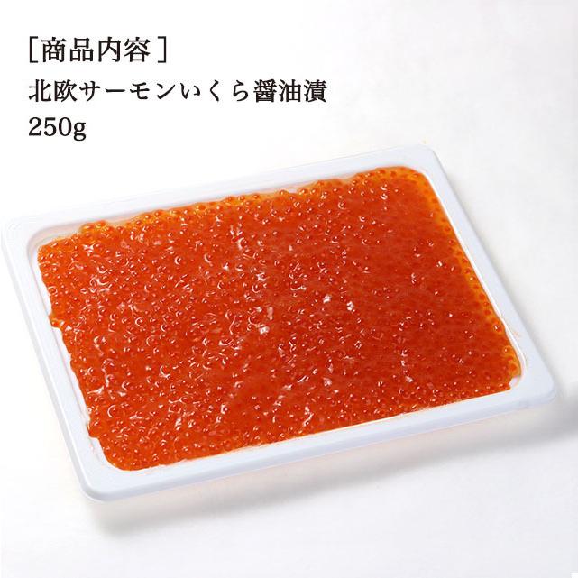 いくら醤油漬け250g（北欧サーモン使用）