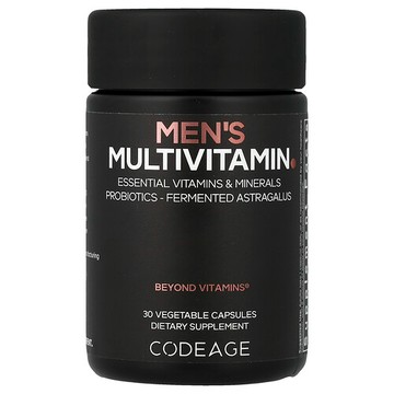 Codeage, 男性多維生素，30 粒素食膠囊