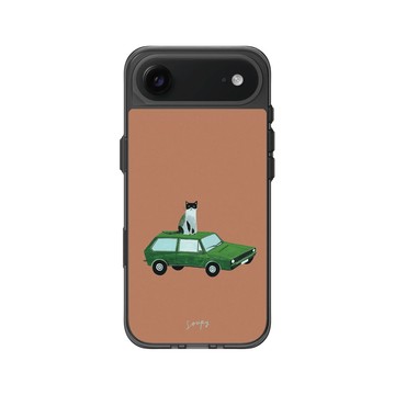 iPhone Air Clear (相機按鈕) 酷墨灰 - Soupy Tang 湯舒皮 - Roof Seat