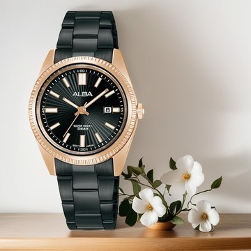 ALBA 雅柏 時尚大三針女錶-30mm(AH7CW4X1/VJ22-X409SD)