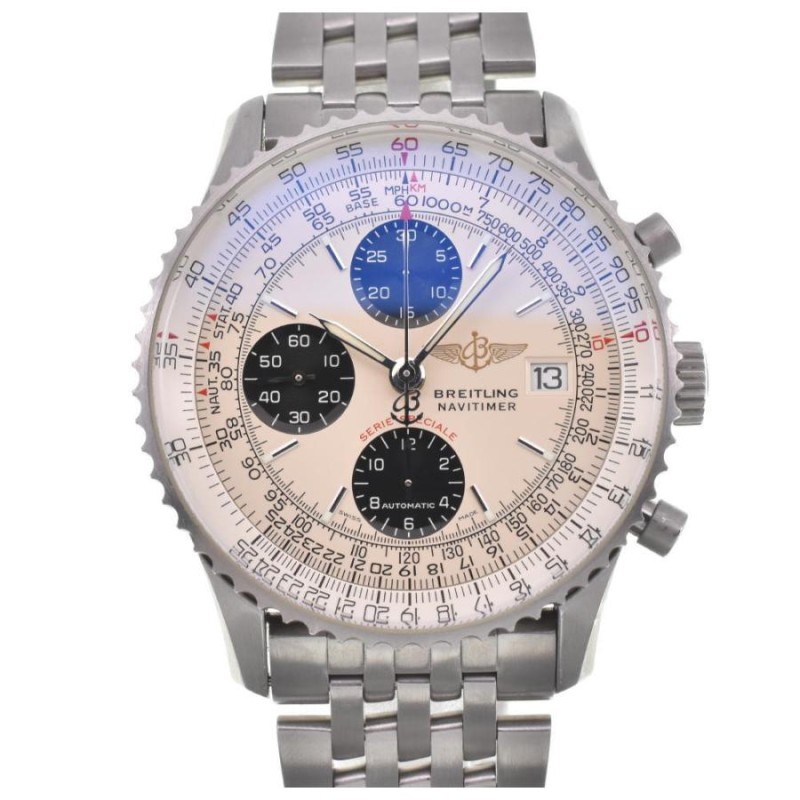 △ ☆美品【BREITLING】ブライトリング ナビタイマー ファイターズ クロノグラフ A13330 自動巻き メンズ D#102246 |  LINEショッピング