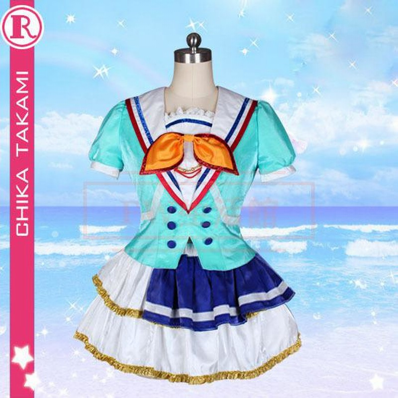 激安通販の 高海千歌 （ラブライブ 紅葉狩り編覚醒後 コスプレ衣装.靴 コスプレ衣装
