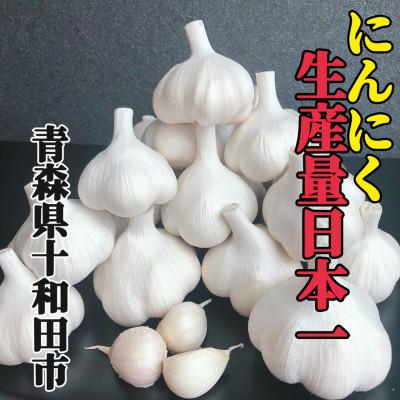 ふるさと納税 十和田市 にんにく生産量日本一青森県十和田市『とわだミネラルにんにく』1キロ