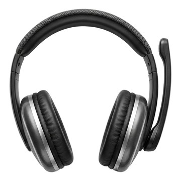 INTOPIC 廣鼎 USB頭戴式耳機麥克風 200 x 190 x 84mm 242g  JAZZ-UB700  黑色